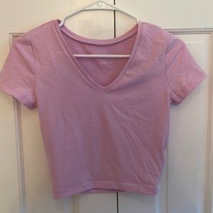 Target wild fable cropped shirt